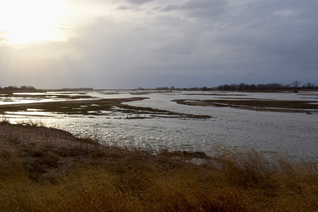 The Platte River in Central Nebraska