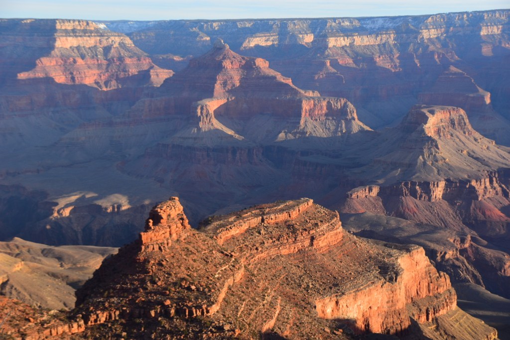 View of the Grand Canyon from the South Rim
