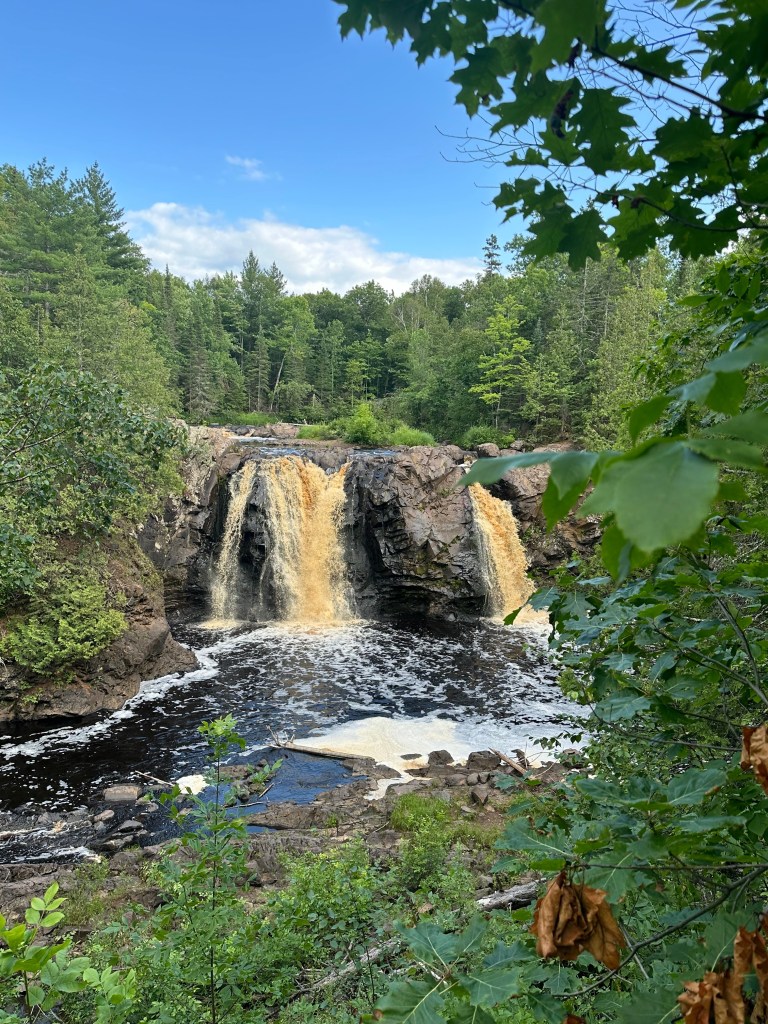 Little Manitou Falls in Pattison State Park, Wisconsin 